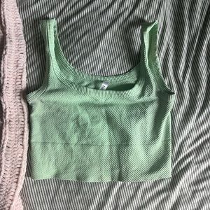 Nikibiki scoop neck chevron tank